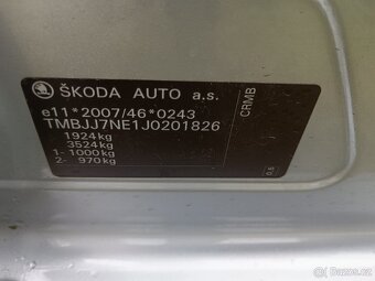 Octavia III combi 2.0 TDI 110kw facelift navi alu tažné TOP - 10