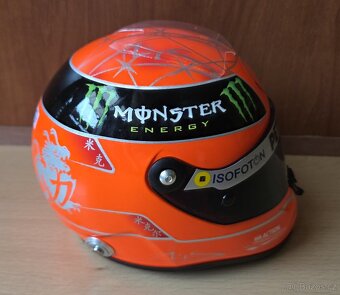 Michael Schumacher originální autogram replika helmy 1:2 - 10
