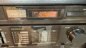 Věž SHARP W800H gramo, tape, CD - 10