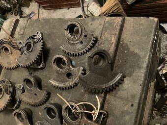 jawa a čz startovací hřídele, startovací segmenty - 10