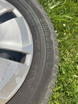 Plechová kola na Transporter, 6.5Jx16H2; zimní 215/65 R16C - 10