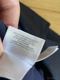 Nové elegantní tmavě modré šaty Anne Klein vel.38 - 10
