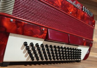 Akordeon (harmonika,heligonka) Scandalli Cantore 80,TOP STAV - 10