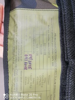 ačr balistická helma vesta vz.95 - 10