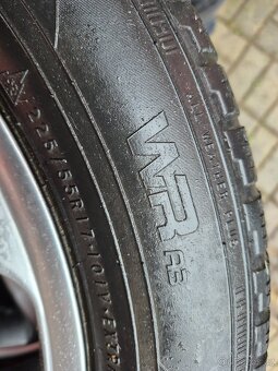 5x114, 3 17" ALESSIO, NOKIAN 225/55/17 - 10
