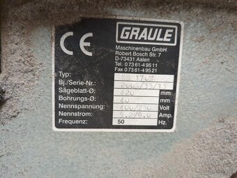 Tahová pila Graule ZS170N - 10