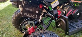 Nová dětská čtyřkolka R E-start - zelená - 10