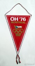 Vlajka s podpismi – ČSSR – OH 1976 Montreal - 10
