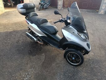 Piaggio mp3 500 ABS,ASR cz doklady v ceně šedá - 10