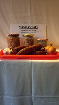 Prodám domácí masné výrobky a vajíčka - 10