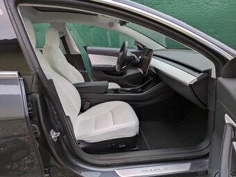 TESLA MODEL 3 239kW SR+ 2020, ZÁRUKA, BÍLÝ INTERIÉR, DPH - 10