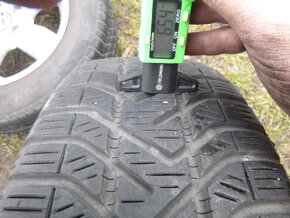 4x orig. alu vw (5x112) zimní pneu 195/65 r15 - 10