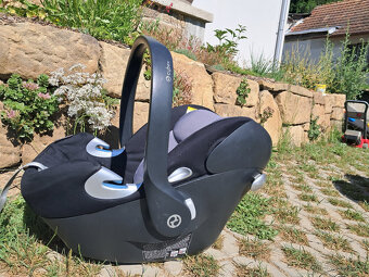 Inglesina hluboký kočár a Cybex autosedačka - 10