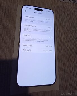 Apple iPhone 16 Pro Max 256 GB - Baterie 100% - 10