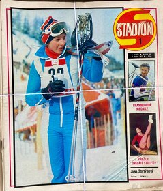 KOMPLETNÍ časopisy STADION od r. 1972 - 1989 - 10