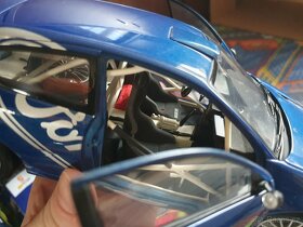 Ford Focus wrc 1:18 rally Autoart test car,detailní - 10