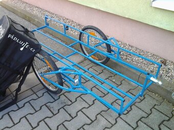Kolo + přivěs na přepravu padlbordů třeba. - 10