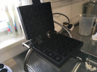 Bubble waffle, Belgické vafle, vaflovače 3ks - 10
