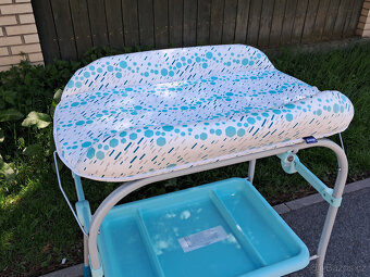 Přebalovací pult kombinovaný s vaničnou, skládací - 10