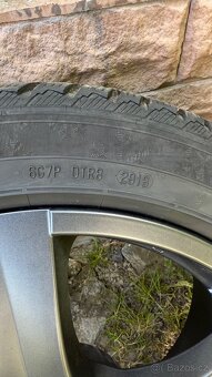 Alu disky 5x112 + zimní pneu 205/50/17 (ŠKODA,AUDI) - 10