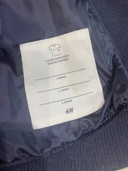 Baseball jacket, podzimni bunda H&M vel.122/128 - 10
