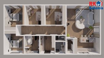Prodej, rodinný dům 5+kk, pozemek 841 m2, Sukorady u Mladé B - 10