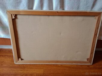 Krásný starý romantický obraz Holandský malíř W. Po d. - 10