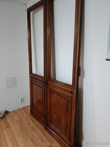 Prodám historické repasované vnitřní 2křídlé dveře - 10