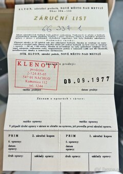 Československé mechanické vintage retro hodinky PRIM Malé Te - 10