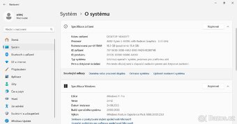 HTPC / Mini PC – Ryzen 5 4650G, 16GB RAM, 480GB NVMe SSD - 10