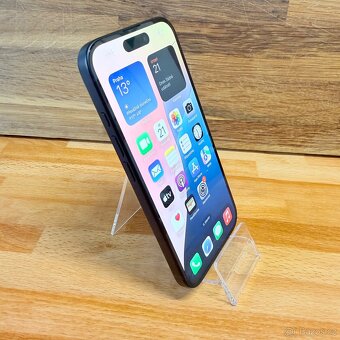 IPhone 16 256GB, black, 100% baterie, eSIM (rok záruka) - 10