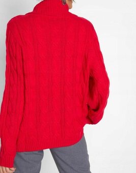 Krásný a teplá rolákový svetr 40/44 - 10