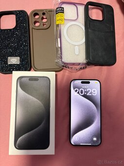 iPhone 15 Pro 128GB – Black Titanium – TOP STAV - 10