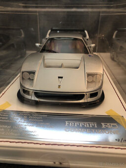 118 Ferrari F40 Competenzione stříbrné ráfky Davis Giovanni - 10