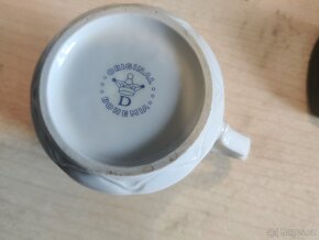 Retro hrníčky nepoškozené, málo používané - 10