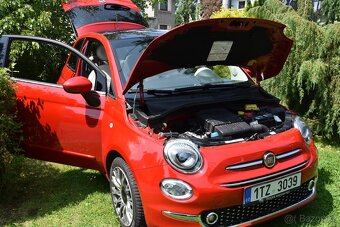 Fiat 500 1,2 Lounge - lux. výbava, 46 tis. km, top stav - 10