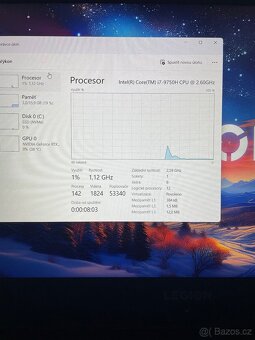 Herní notebook Lenovo Legion- I7-9750H-16-RAM-RTX-2060-6GB-S - 10