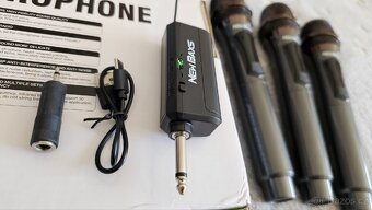Prodám sadu 4ks bezdrátových mikrofonů - 10