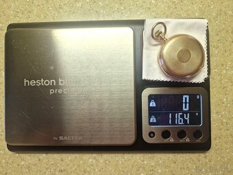 Vzácné zlaté kapesní hodinky August Ericsson - 10