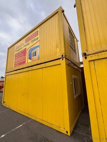Buňky, kontejnery obytné 3x6m = 4ks - 10
