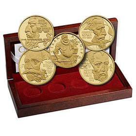 Sada 4 x 3,11g zlatých medailí Doba Rudolfa II. jen 400ks - 10