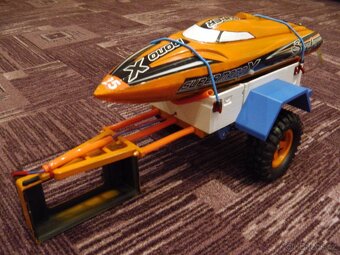 RC loď Super Mono X V2 ARTR Brushless + vozík - 10