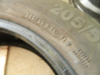 205/55 r16 91v 4ks letní Continental 6mm - 10