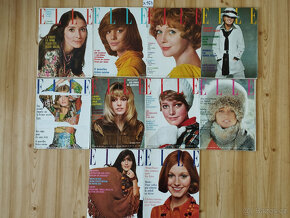 10x časopis ELLE 1969-1972 Francie - 10