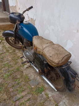 motocykl jawa čz kývačka 175 ccm typ 356 bez či s TP SPZ stk - 10
