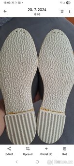 Retro pantofle na chození "po dvorku" - 10