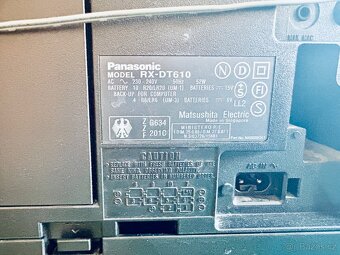 Panasonic RX-DT610 Boombox - 10
