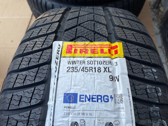 NOVÉ ZIMNÍ PIRELLI 235/45/18 98V XL FR 3PMSF DOT2024 - 10