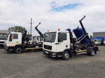 MAN NOSIČ KONTEJNERU S HYDRAULICKOU RUKOU PM 8022 - 10
