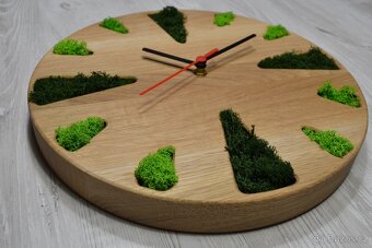 Dřevěné hodiny, mechové hodiny - 10